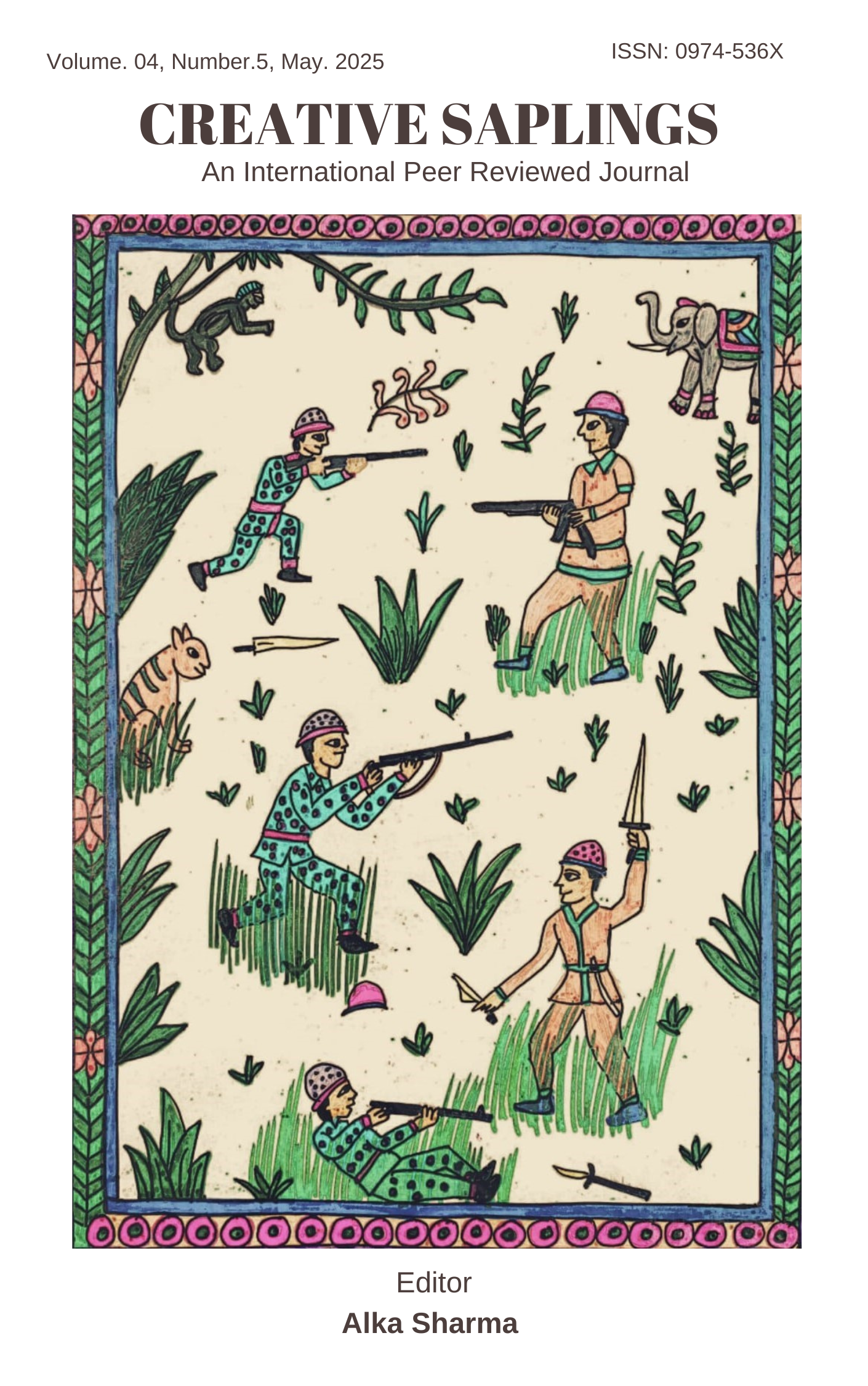 View Vol. 4 No. 5 (2025): May, Creative Saplings