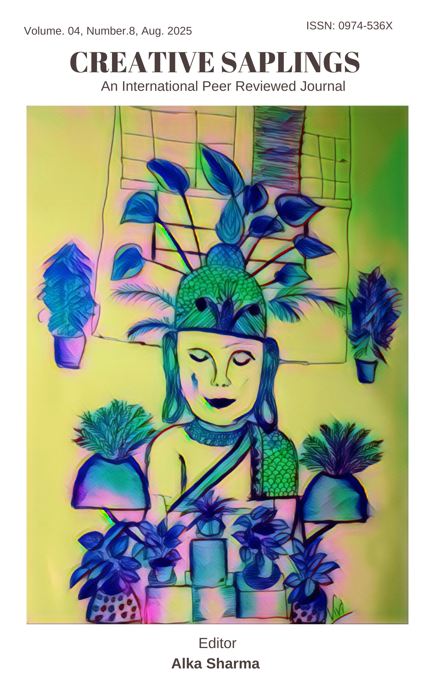 					View Vol. 4 No. 8 (2025): August, Creative Saplings
				