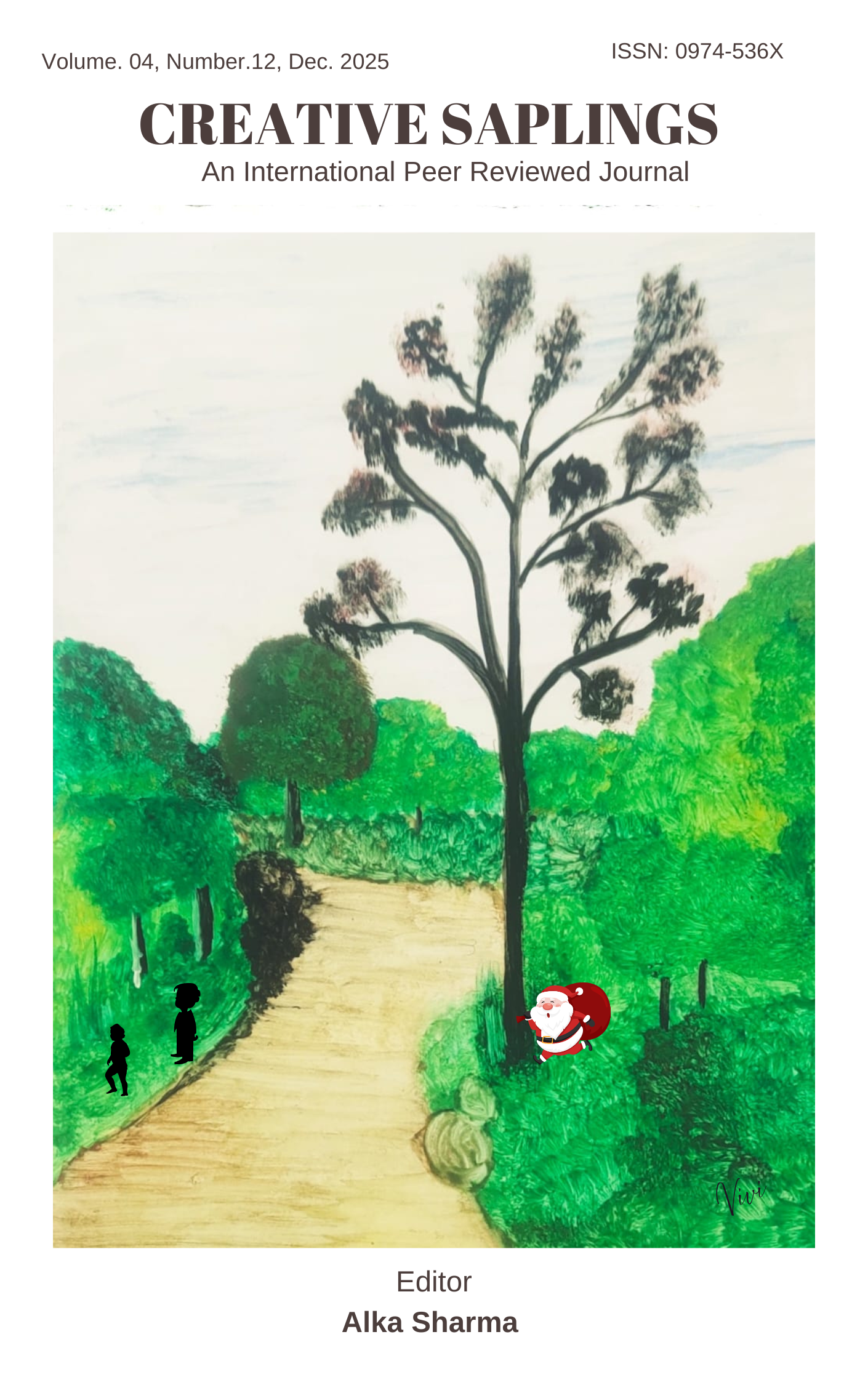 					View Vol. 4 No. 12 (2025): December, Creative Saplings
				